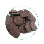 obleas de pasta de cacao orgánicas