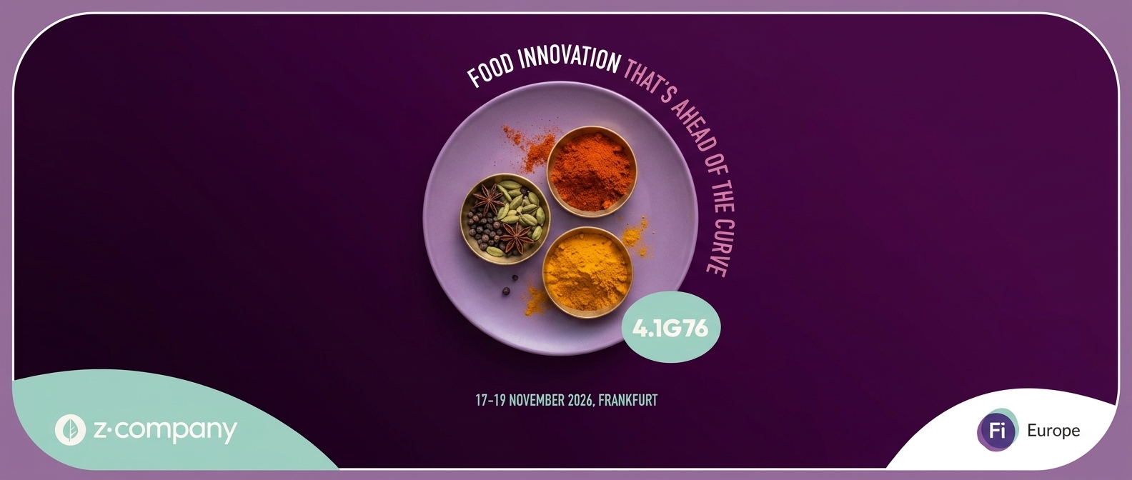 Meet Z-Company at Food Ingredients Europe 2026