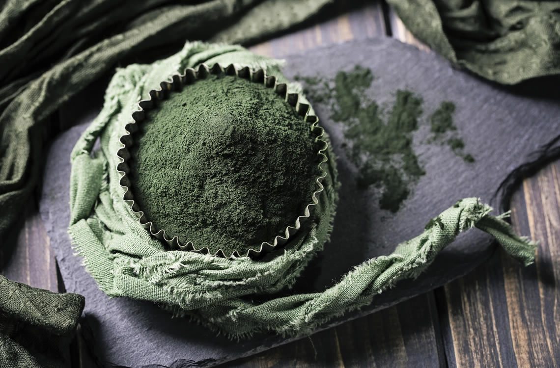 Chlorella-Pulver